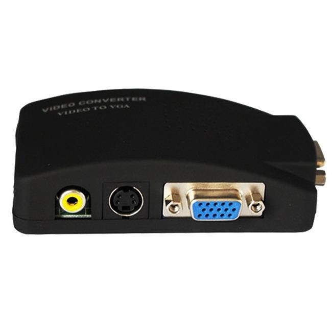 ADAPTADOR VIDEO COMPOSTO RCA/SVIDEO - VGA