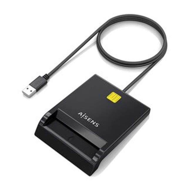 LEITOR CARTAO CIDADAO AISENS PRETO