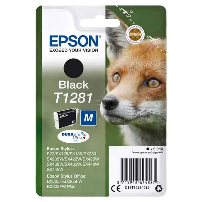 TINT EPSON STY T1281 S22/SX125/420W/425W PRETO