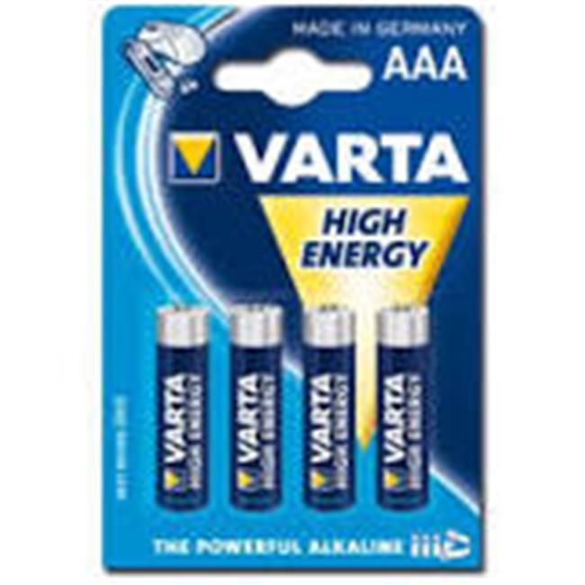 PILHA ALCALINA AAA VARTA ENERGY LR03 PK4