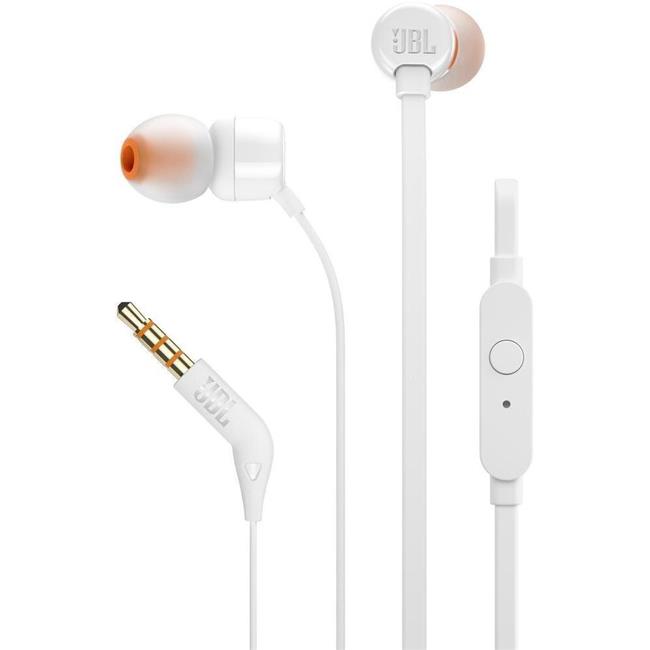 AURICULARES JBL T110 BRANCO