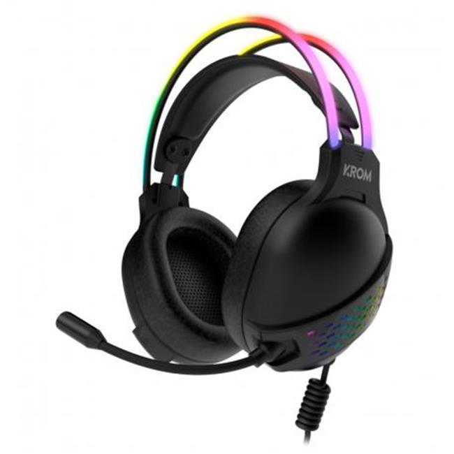 AUSCULTADORES KROM KLAIM STEREO RGB GAMING HEADSET