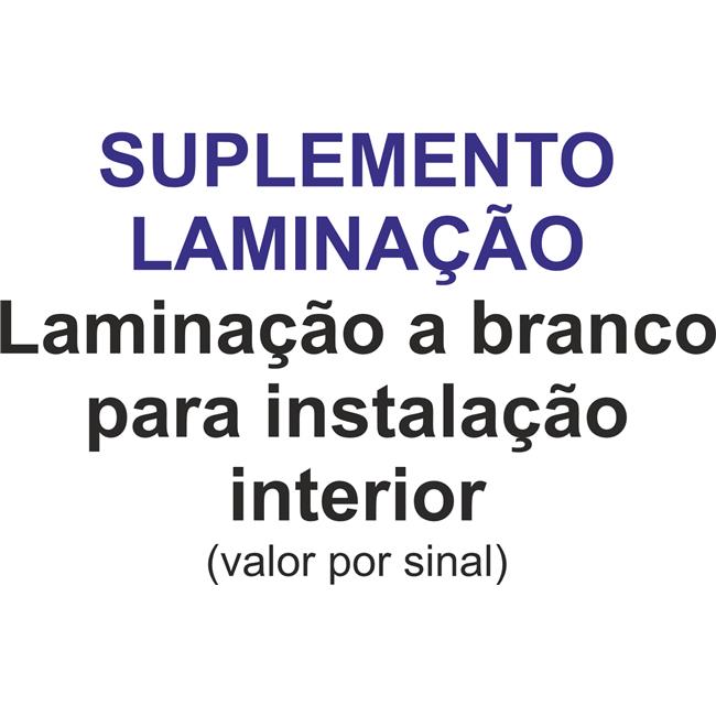 SINAL - SUPLEMENTO LAMINACAO.