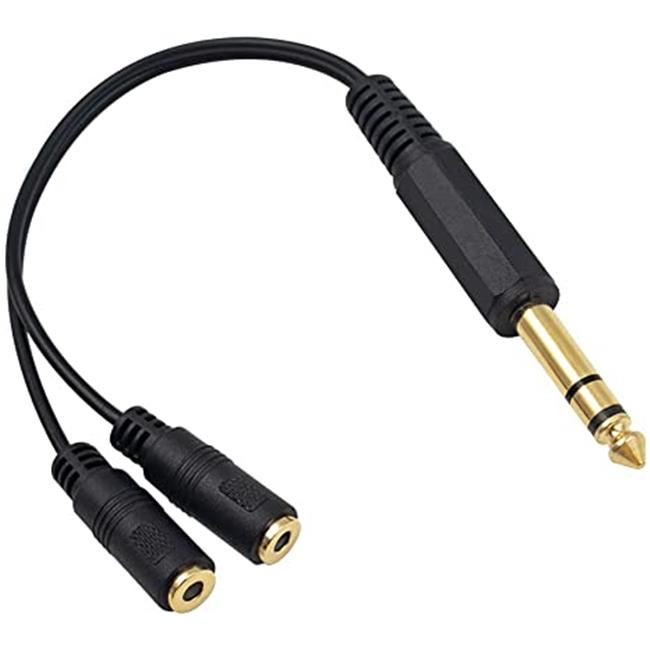 ADAPTADOR AUDIO JACK 3.5MM F X 6.35MM M