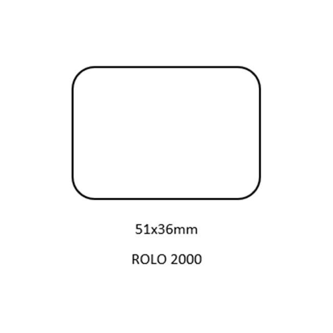 ETIQ. ROLO 51X36 ZIG-ZAG 2000