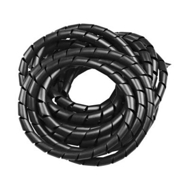ORGANIZADOR DE CABOS ESPIRAL ENROSCADA NEGRO 2.5M