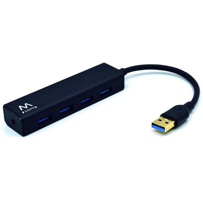HUB USB 3.1 GEN 4PORTAS 1 DC POWER JACK 3.5MM
