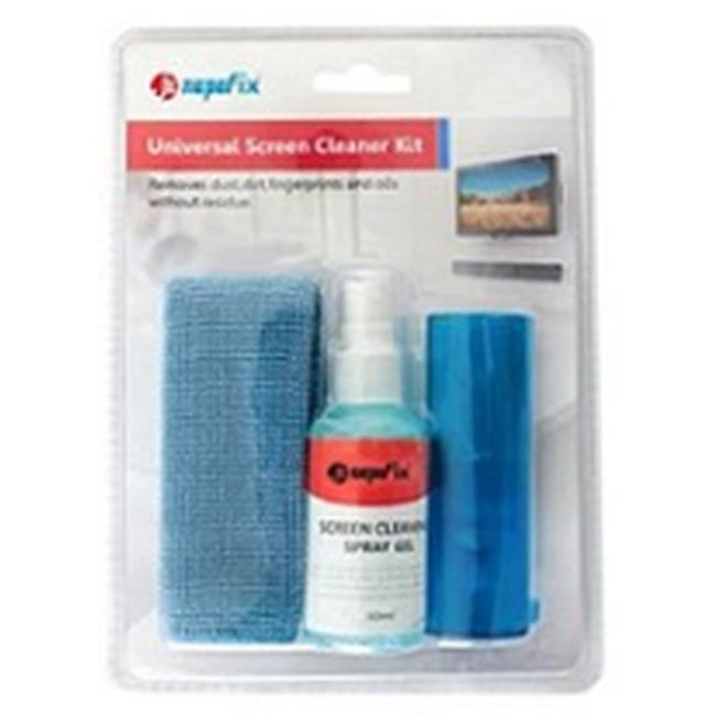 KIT LIMPEZA NAPOFIX 60ML + PANO + ESCOVA - KL-1