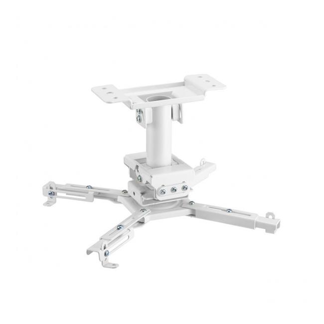 SUPORTE DE TETO P/ PROJETOR UNIVERSAL130MM 13.5KG BRANCO