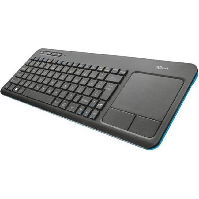 TECLADO ALL-IN-ONE C/ TOUCH PAD WIRELESS 2.4GHZ