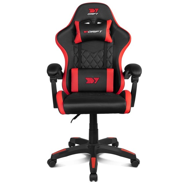 CADEIRA GAMING DRIFT DR35 PRETA/VERMELHA