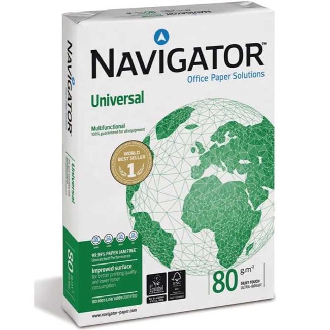 PAPEL RESMA A4 80G 500FLS NAVIGATOR