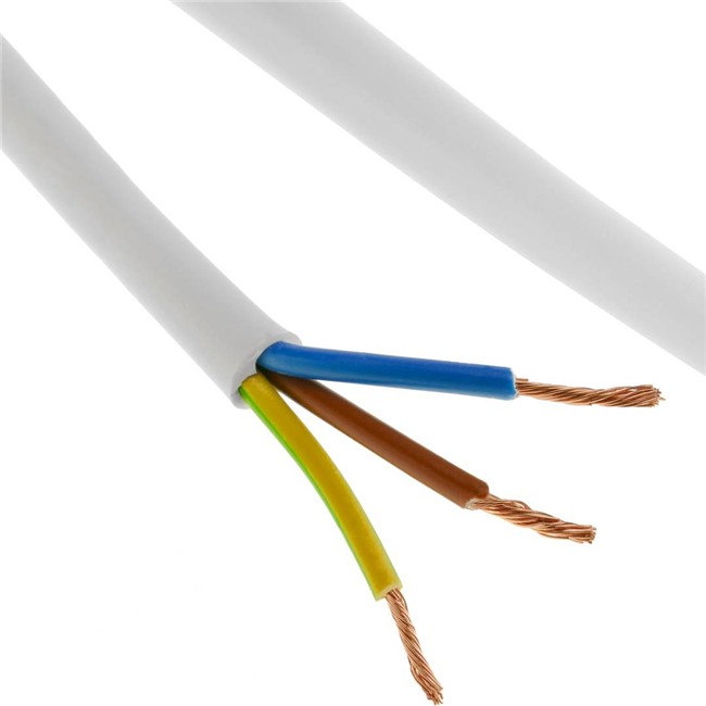 CABO ELECTRICO 3X2.5MM BRANCO (METRO)