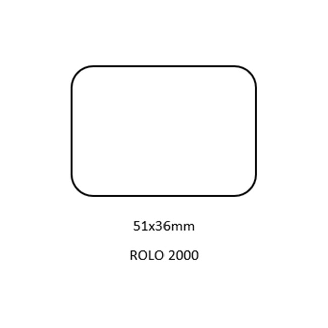 ETIQ. ROLO 51X36 ZIG-ZAG 2000