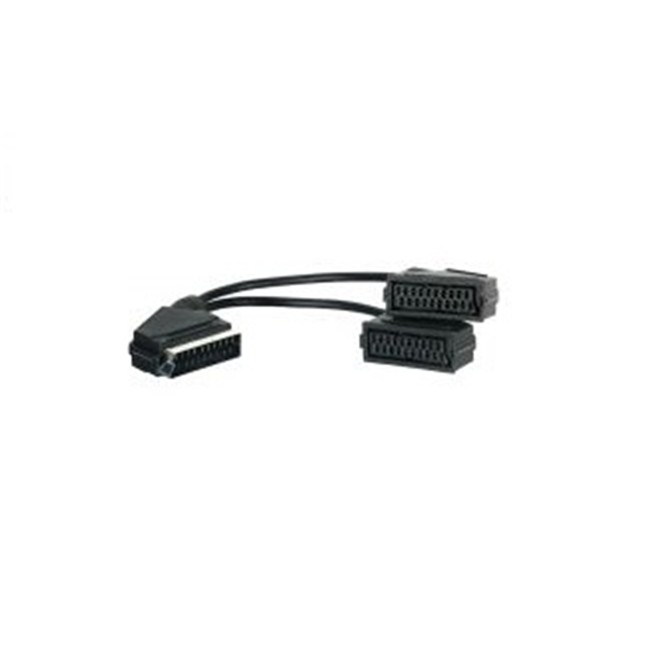 CABO VIDEO SCART MULTIPLICADOR 1M/2XF