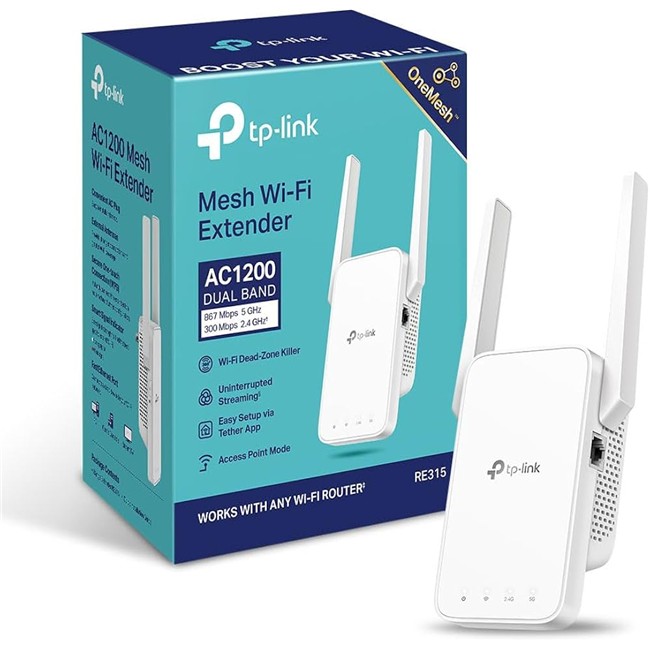 EXTENSOR TP-LINK AC1200 WI-FI - RE315