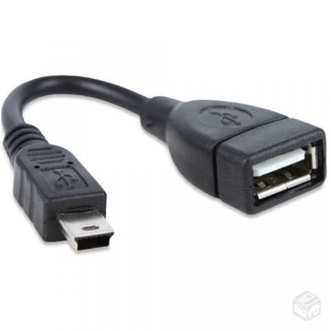 ADAPTADOR USB A - MINI-USB 5P