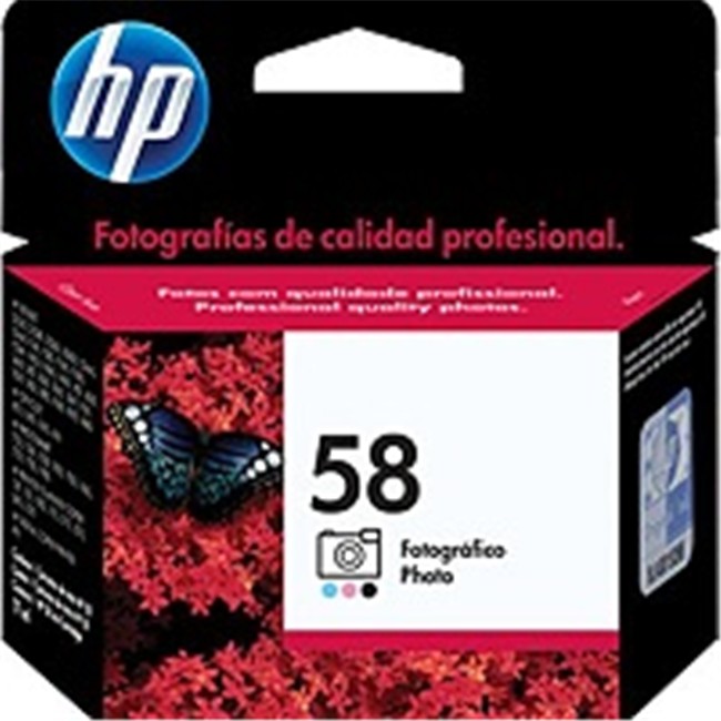 TINT HP 58 COR FOTOGRAF.