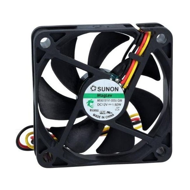VENTILADOR 60X60X15MM 12V 3 FIOS
