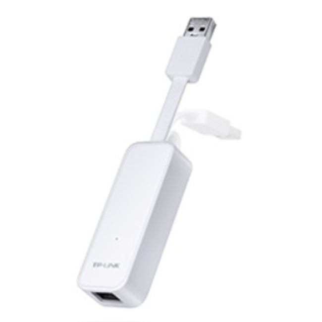 ADAPTADOR USB-RJ45 TP-LINK USB3.0 TIPO A C/ PORTA REDE RJ45 GIGABIT 10/100/1000 - UE300